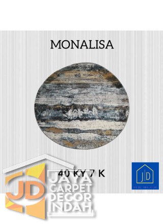 Permadani Monalisa Bulat 40 KY 7 K Ukuran 120 cm x 120 cm, 160 cm x 160 cm